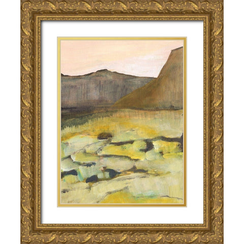 Desert Road Trip III Gold Ornate Wood Framed Art Print with Double Matting by Fuchs, Jodi