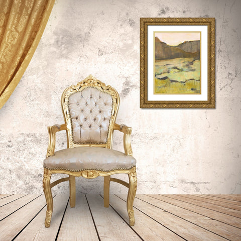 Desert Road Trip IV Gold Ornate Wood Framed Art Print with Double Matting by Fuchs, Jodi