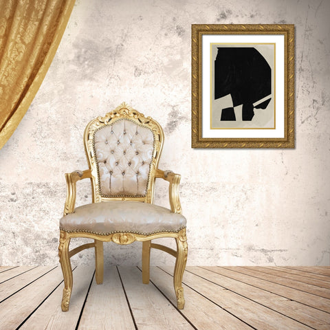 Big Graphic II Gold Ornate Wood Framed Art Print with Double Matting by Green, Jacob