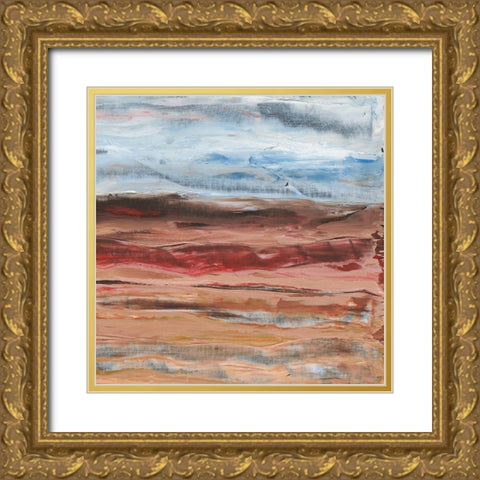 Mars II Gold Ornate Wood Framed Art Print with Double Matting by Longley, Alicia