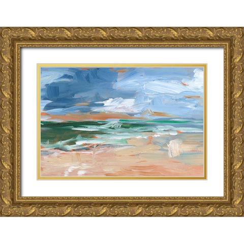 Painters Composition Study II Gold Ornate Wood Framed Art Print with Double Matting by Harper, Ethan