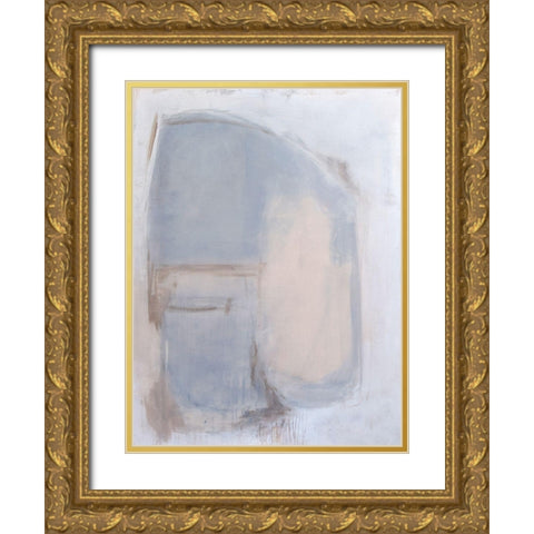 Neutral Dreamers Gold Ornate Wood Framed Art Print with Double Matting by Ashley, Erin