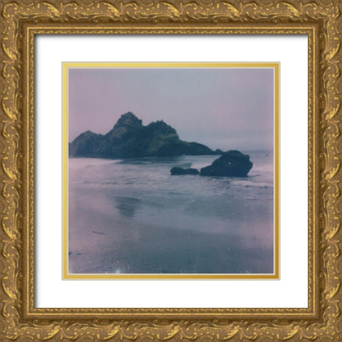 Pfeiffer Beach I Gold Ornate Wood Framed Art Print with Double Matting by Green, Jacob