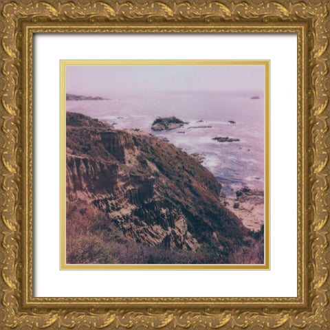 Garrapata Coast II Gold Ornate Wood Framed Art Print with Double Matting by Green, Jacob