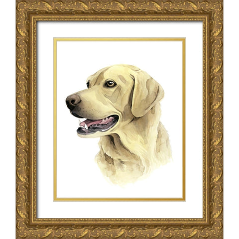 Sunny Boy II Gold Ornate Wood Framed Art Print with Double Matting by Popp, Grace