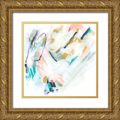 Trial Run II Gold Ornate Wood Framed Art Print with Double Matting by Vess, June Erica