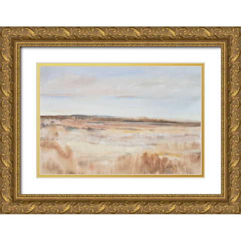 Drylands I Gold Ornate Wood Framed Art Print with Double Matting by OToole, Tim