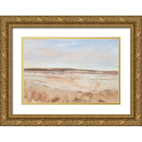 Drylands II Gold Ornate Wood Framed Art Print with Double Matting by OToole, Tim