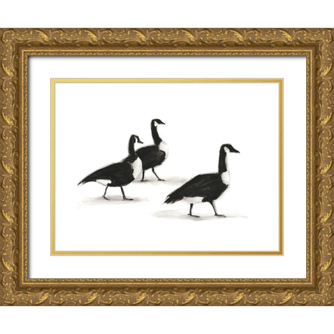 European Farm Collection XI Gold Ornate Wood Framed Art Print with Double Matting by Harper, Ethan