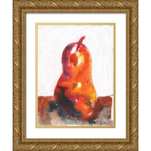 Optimistic II Gold Ornate Wood Framed Art Print with Double Matting by Combs, Joyce