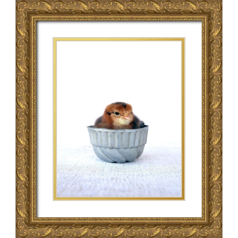 Tiny Baker II Gold Ornate Wood Framed Art Print with Double Matting by Soderman, Tania