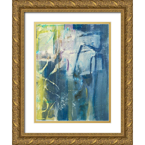 Enchanted Dreams II Gold Ornate Wood Framed Art Print with Double Matting by Combs, Joyce