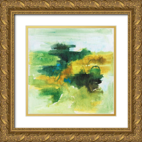 Seeking Flight II Gold Ornate Wood Framed Art Print with Double Matting by Combs, Joyce