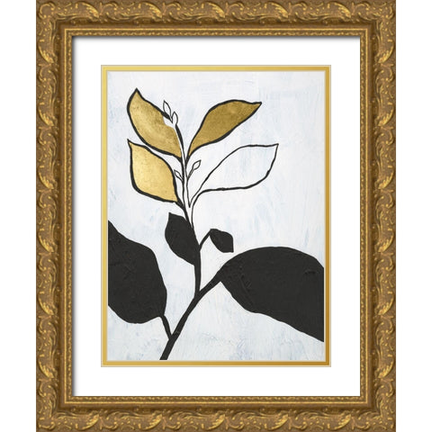 Hybrid Annuals II Gold Ornate Wood Framed Art Print with Double Matting by Lam, Vanna