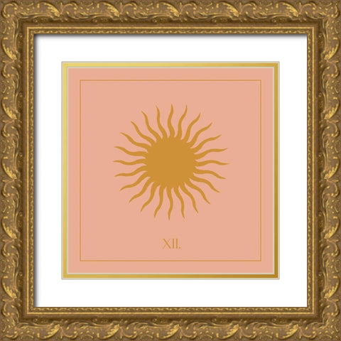 Celestial Sign I Gold Ornate Wood Framed Art Print with Double Matting by Green, Jacob
