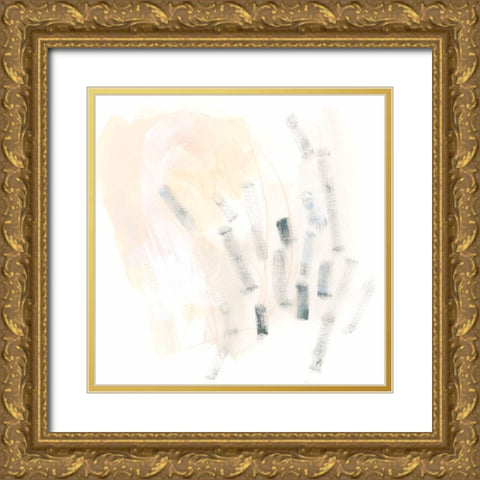 Subtle Strike VI Gold Ornate Wood Framed Art Print with Double Matting by Vess, June Erica