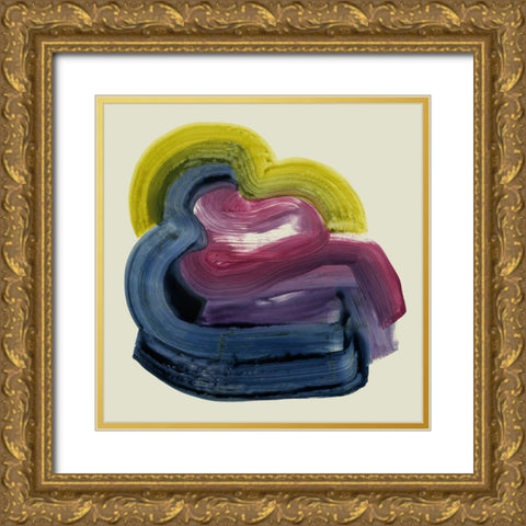 Abstract Mollusk II Gold Ornate Wood Framed Art Print with Double Matting by Popp, Grace