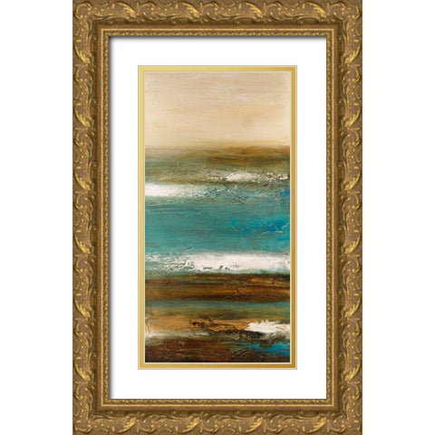 Embellished Lullaby I Gold Ornate Wood Framed Art Print with Double Matting by Bramma, Lila