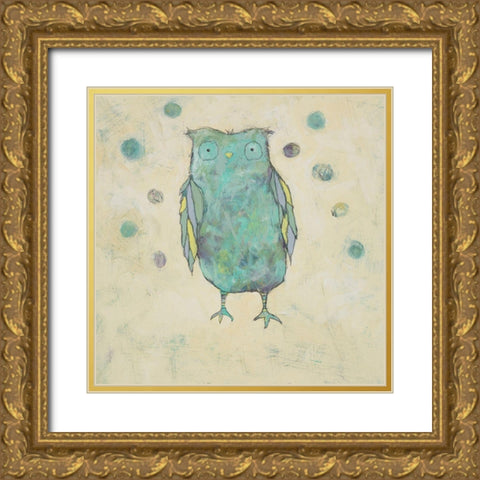 Animal Dots Neutral II Gold Ornate Wood Framed Art Print with Double Matting by Bagnato, Judi