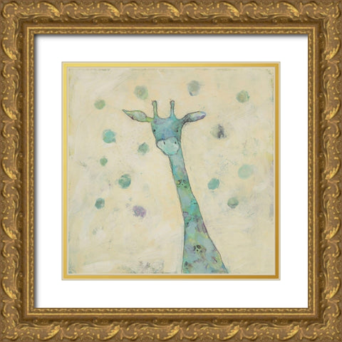 Animal Dots Neutral III Gold Ornate Wood Framed Art Print with Double Matting by Bagnato, Judi