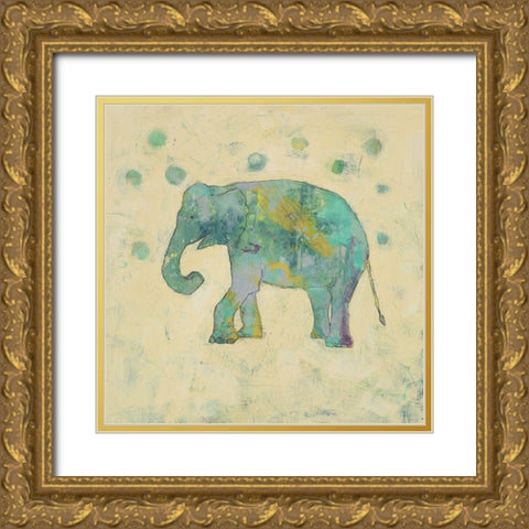 Animal Dots Neutral IV Gold Ornate Wood Framed Art Print with Double Matting by Bagnato, Judi