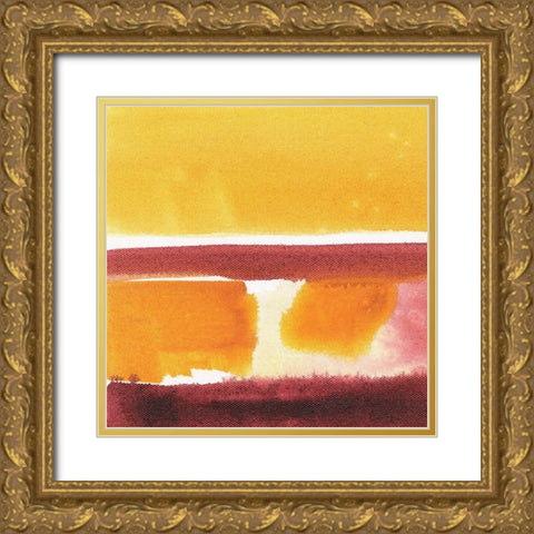 Desert Skies I Gold Ornate Wood Framed Art Print with Double Matting by Combs, Joyce