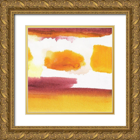 Desert Skies II Gold Ornate Wood Framed Art Print with Double Matting by Combs, Joyce