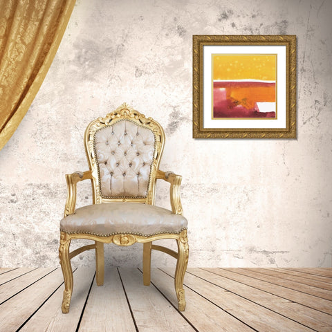 Desert Skies IV Gold Ornate Wood Framed Art Print with Double Matting by Combs, Joyce