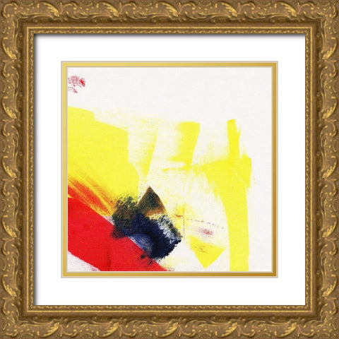 Floating Perspectives I Gold Ornate Wood Framed Art Print with Double Matting by Combs, Joyce