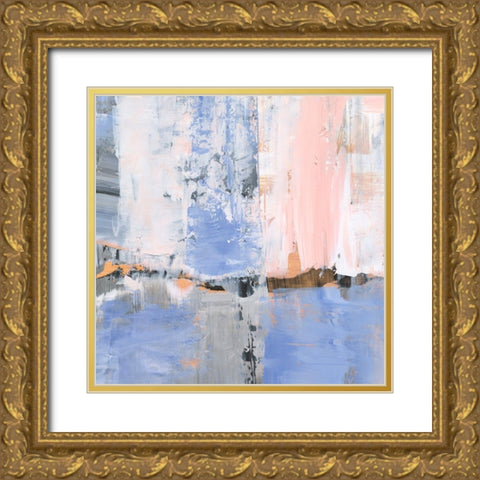 Coming Down in Sheets II Gold Ornate Wood Framed Art Print with Double Matting by Harper, Ethan