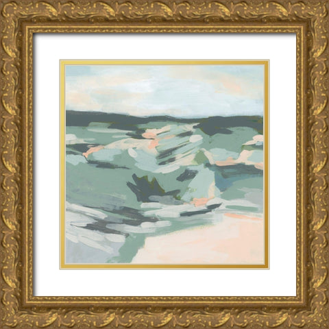 Valley Sands II Gold Ornate Wood Framed Art Print with Double Matting by Vess, June Erica