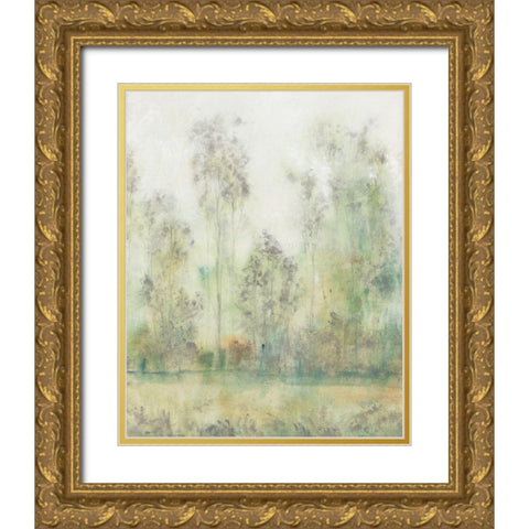 Before the Marsh II Gold Ornate Wood Framed Art Print with Double Matting by OToole, Tim