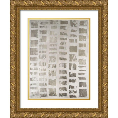 Recessive II Gold Ornate Wood Framed Art Print with Double Matting by Lam, Vanna