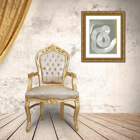 Rhizomes I Gold Ornate Wood Framed Art Print with Double Matting by Lam, Vanna