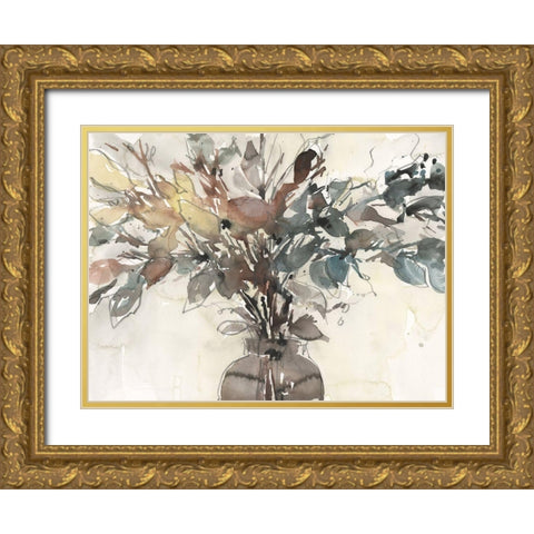 Dry Arrangement I Gold Ornate Wood Framed Art Print with Double Matting by Dixon, Samuel