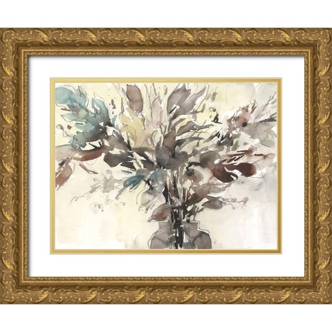 Dry Arrangement II Gold Ornate Wood Framed Art Print with Double Matting by Dixon, Samuel