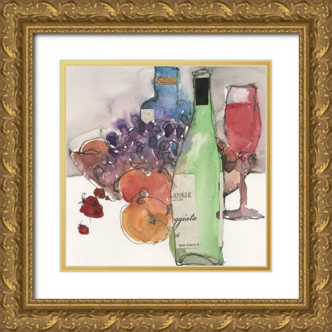 Fruitful Moment I Gold Ornate Wood Framed Art Print with Double Matting by Dixon, Samuel