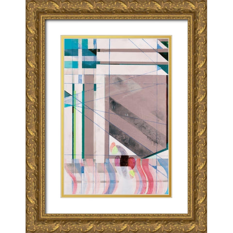 LTower 5a Gold Ornate Wood Framed Art Print with Double Matting by Cartissi