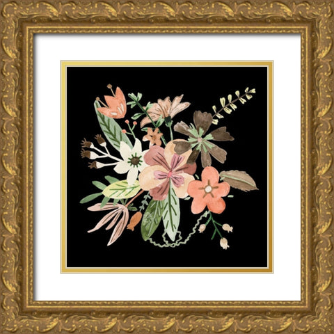 Sweet Fest IV Gold Ornate Wood Framed Art Print with Double Matting by Wang, Melissa