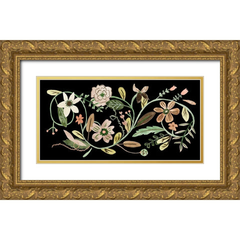 Sweet Fest VI Gold Ornate Wood Framed Art Print with Double Matting by Wang, Melissa