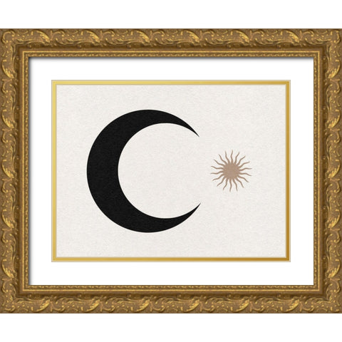 Starry Spirit II Gold Ornate Wood Framed Art Print with Double Matting by Green, Jacob