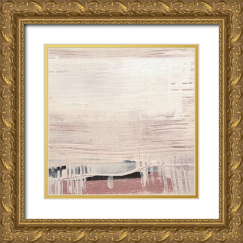 Amaze Pastels IV Gold Ornate Wood Framed Art Print with Double Matting by Aryai, Sia