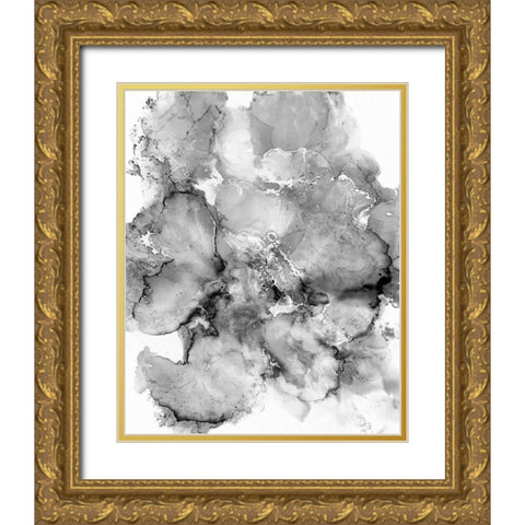 Neutral Crystal Gold Ornate Wood Framed Art Print with Double Matting by Curinga, Kim