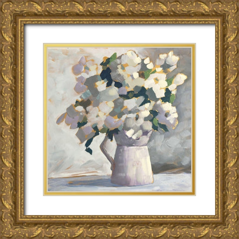 Mothers Love Gold Ornate Wood Framed Art Print with Double Matting by Riger, Sue