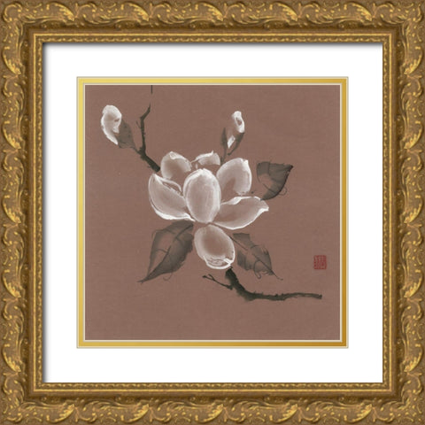 Burstin Out! Gold Ornate Wood Framed Art Print with Double Matting by Rae, Nan