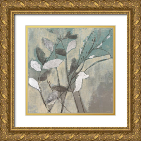 Silver And Spa II Gold Ornate Wood Framed Art Print with Double Matting by Goldberger, Jennifer