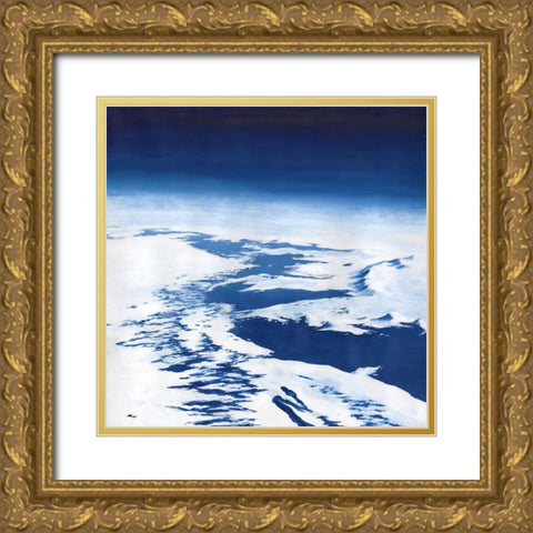 Arctic Circle I Gold Ornate Wood Framed Art Print with Double Matting by Willett, Michael