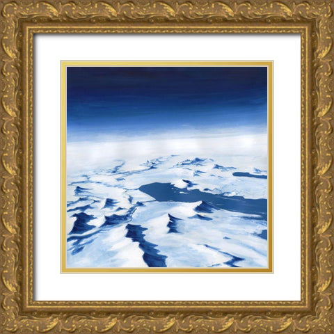 Arctic Circle II Gold Ornate Wood Framed Art Print with Double Matting by Willett, Michael