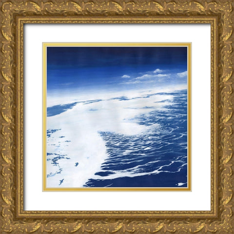 Arctic Circle III Gold Ornate Wood Framed Art Print with Double Matting by Willett, Michael