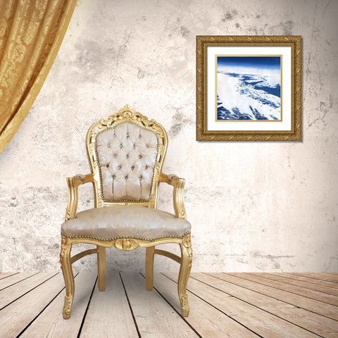 Arctic Circle IV Gold Ornate Wood Framed Art Print with Double Matting by Willett, Michael